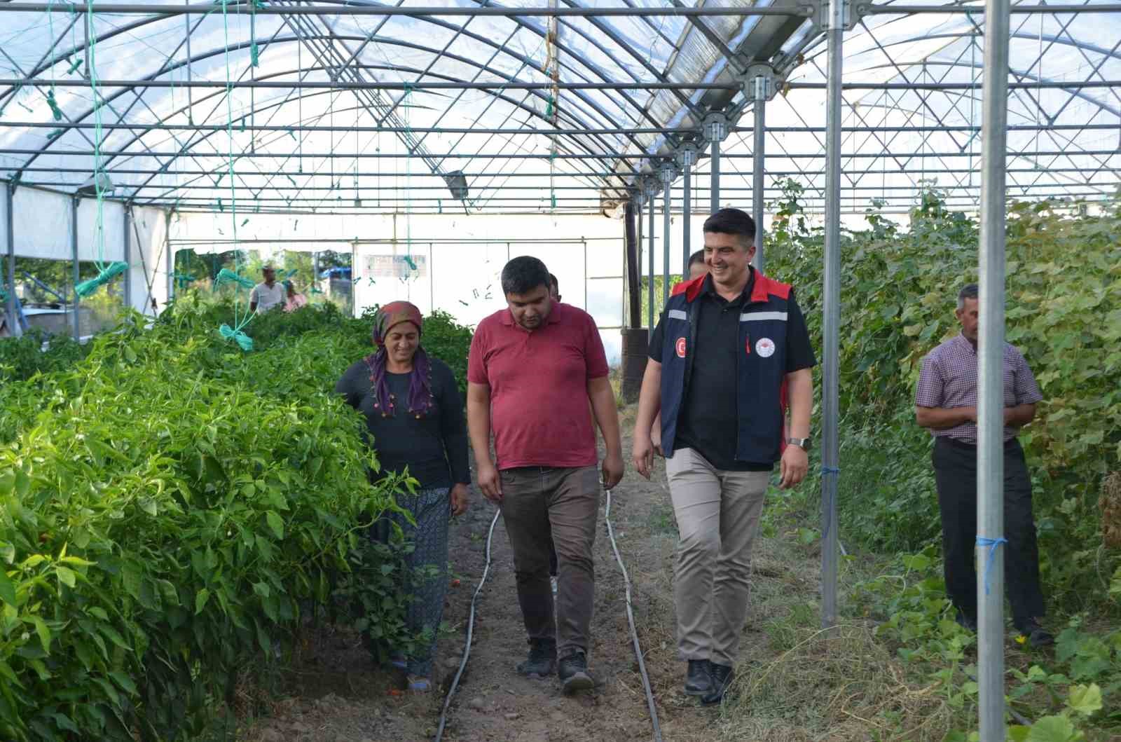 Furkan Mete’den kadın üreticiye destek ziyareti