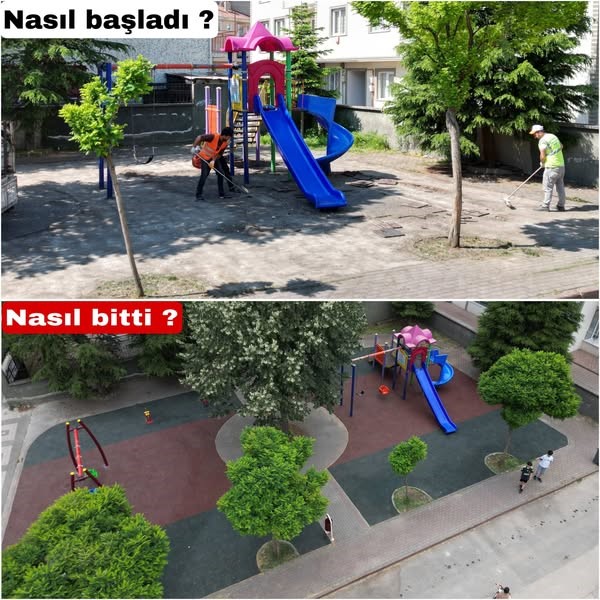 İneg&ouml;l&rsquo;de &ccedil;ocuk parkları daha g&uuml;venli
