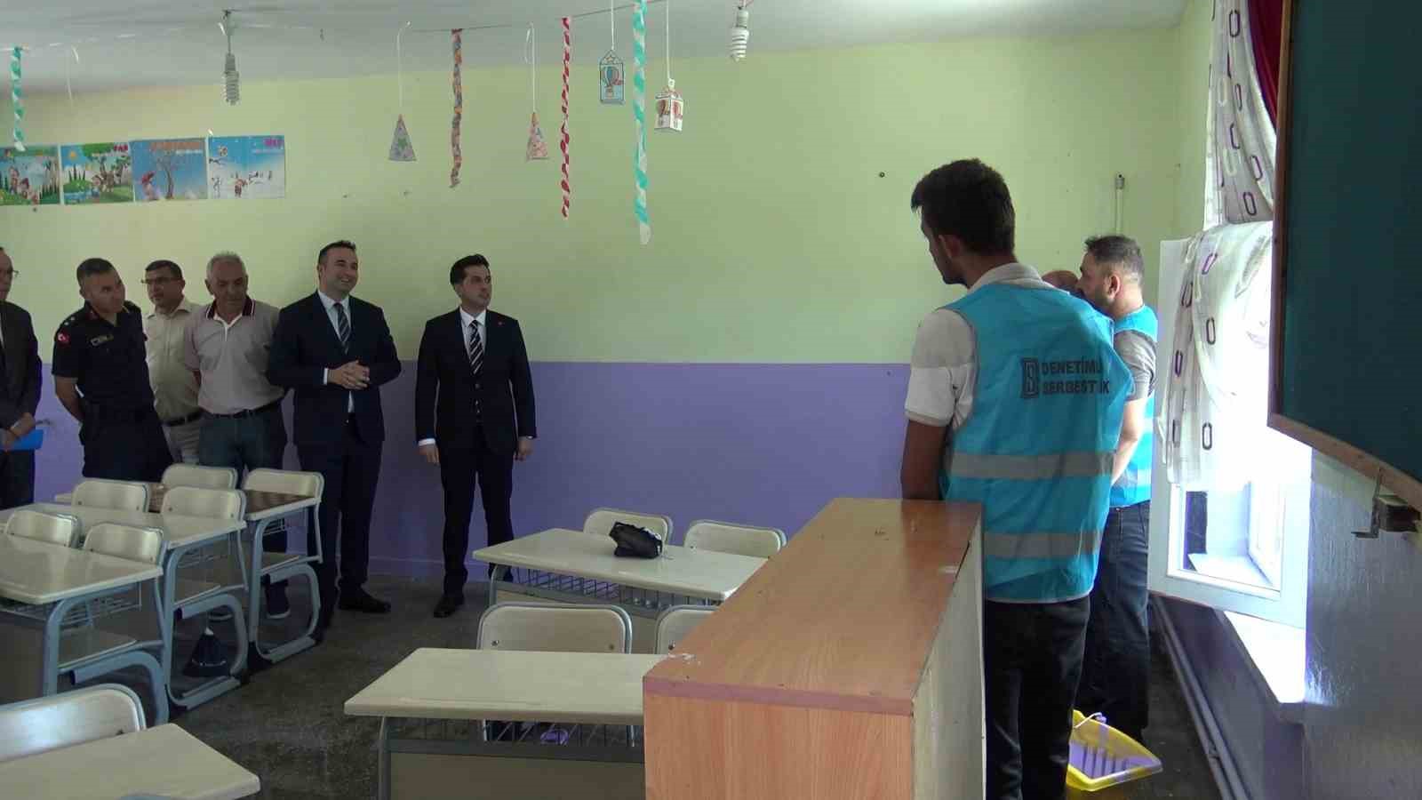 Karaman’da yükümlülerden eğitime anlamlı destek