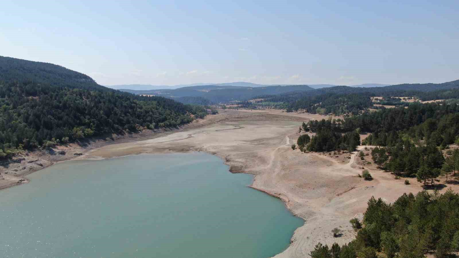 Kastamonu’nun su ihtiyacını karşılayan barajda su seviyesi yüzde 24’e düştü