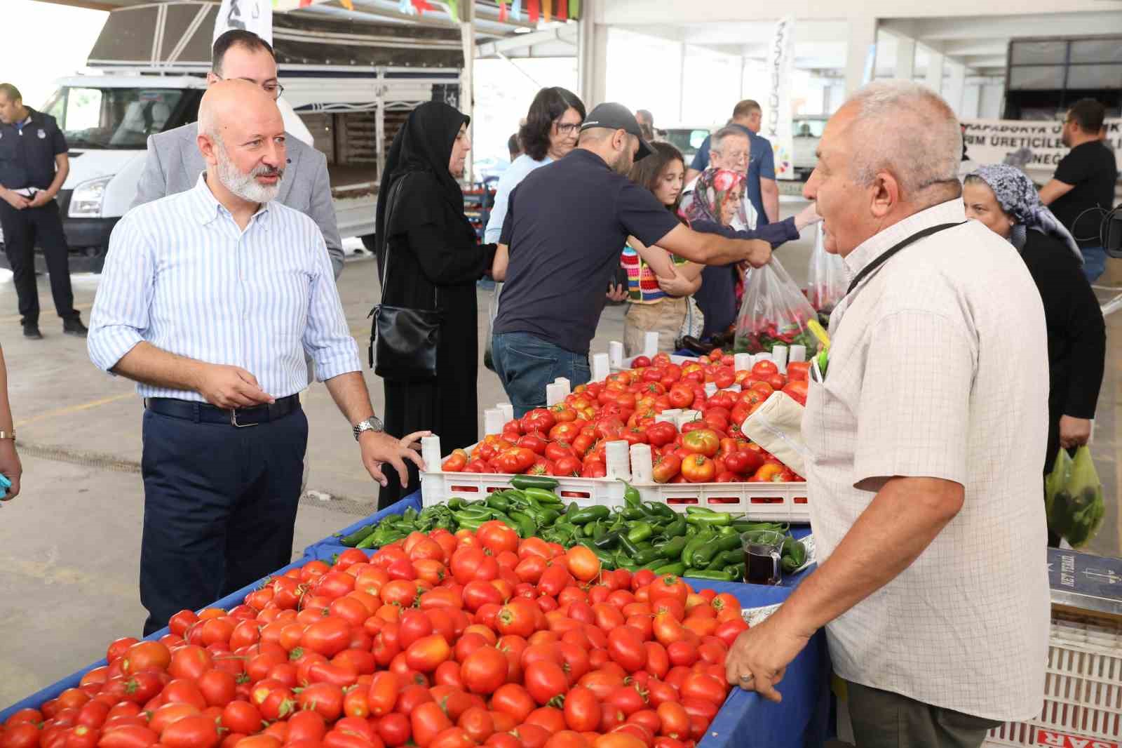 Başkan Çolakbayrakdar’a Ekolojik Pazar teşekkürü