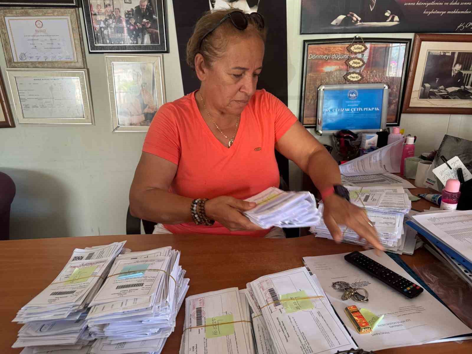 Marmaris’te trafik cezaları muhtarlıklara yığıldı