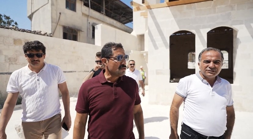 Antakya’daki tarihi camilerde restorasyon çalışmaları sürüyor