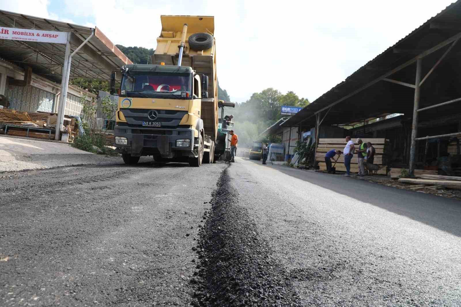 OBB, Fatsa B&uuml;y&uuml;k Sanayi Sitesi&rsquo;ne nefes aldıracak &ccedil;alışmalara başladı
