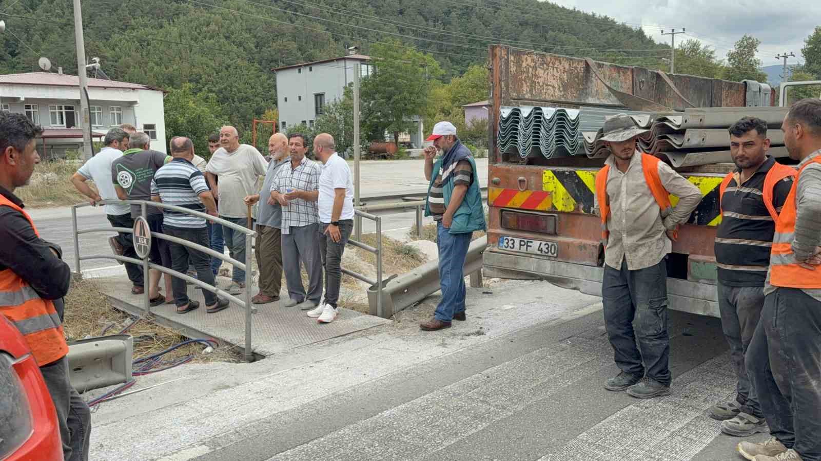 Karayollarına ’geçit’ vermediler