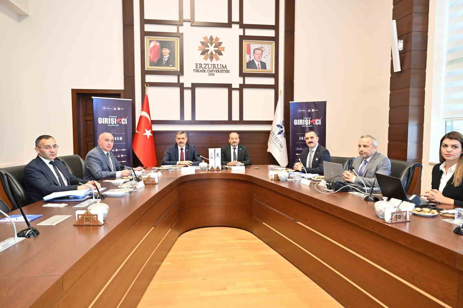 Erzurum’da KOSGEB girişimcilik jürisi toplandı
