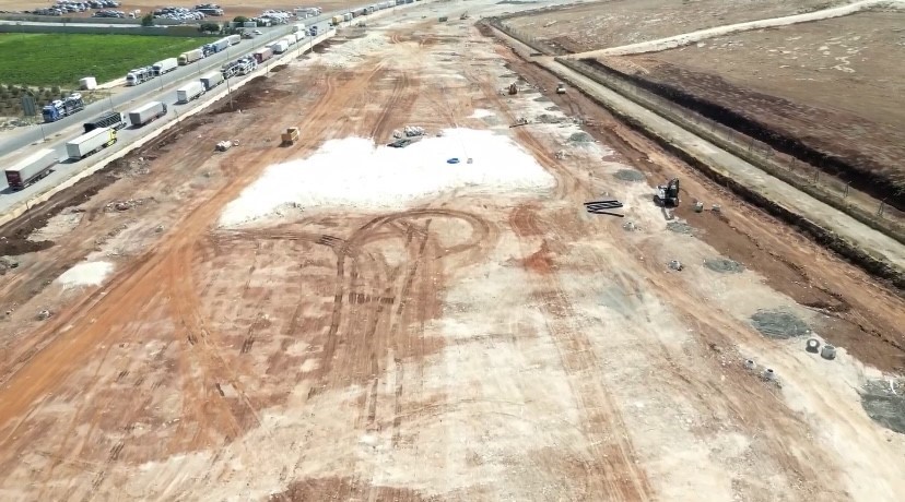 Cilveg&ouml;z&uuml; Sınır Kapısı&rsquo;na tır parkı inşa ediliyor
