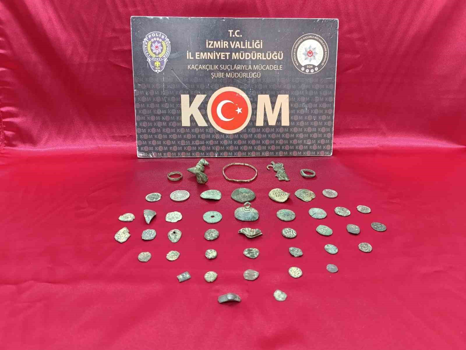 Sahte i&ccedil;kiden tarihi esere: İzmir&rsquo;de 5 milyon TL&rsquo;lik operasyon
