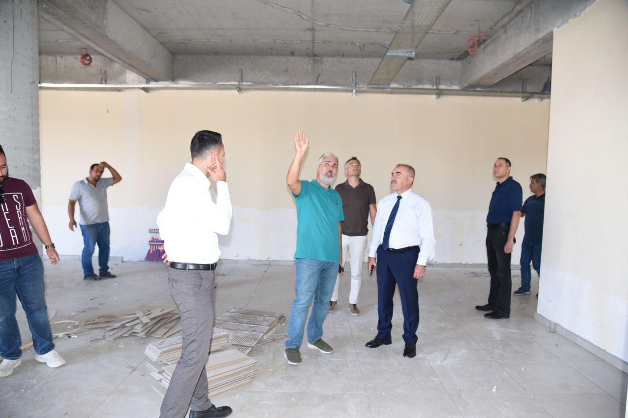 Balıkesir&rsquo;de yapımı devam eden okullara denetim
