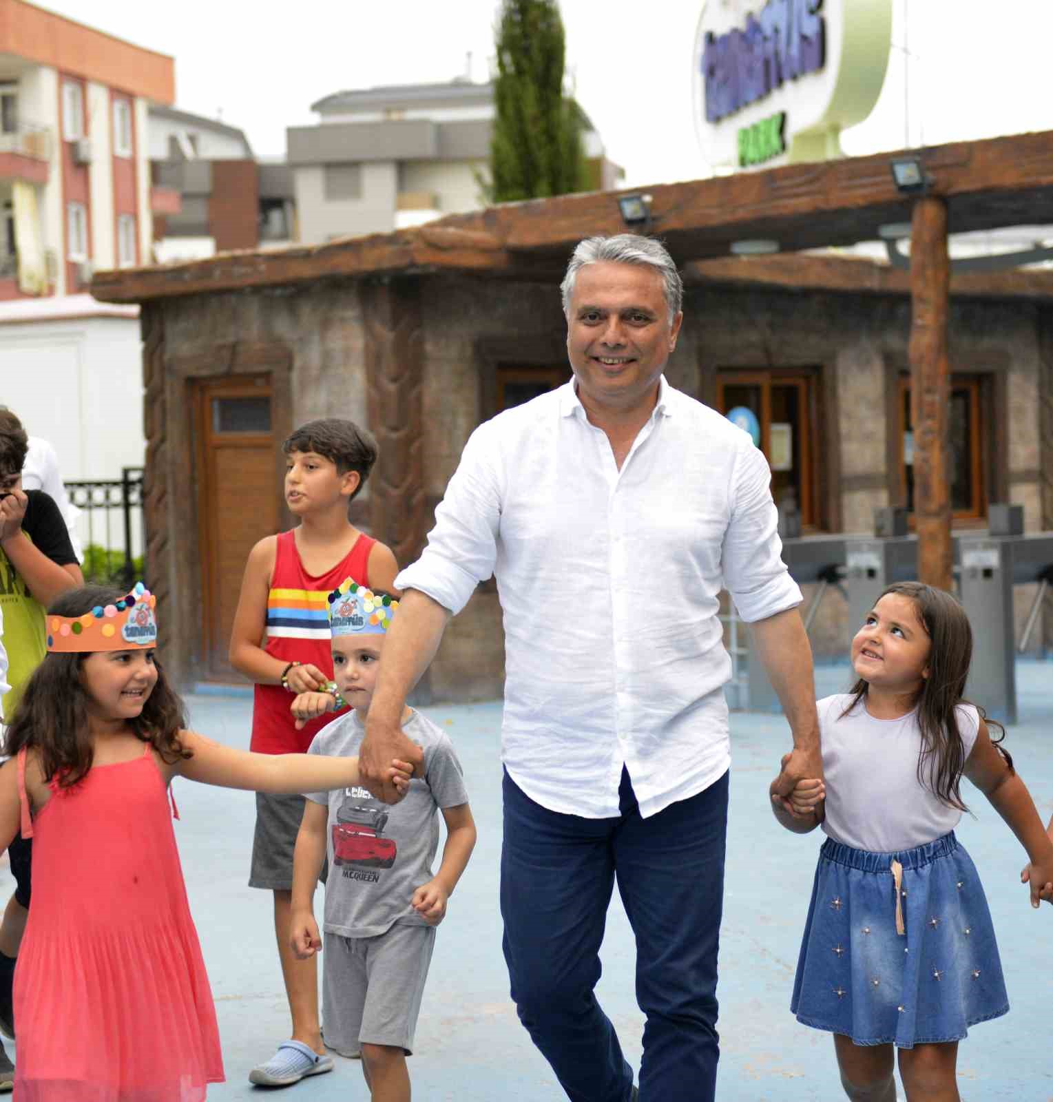 Yaz tatilinde eğlencenin adresi Teneff&uuml;s Park oldu
