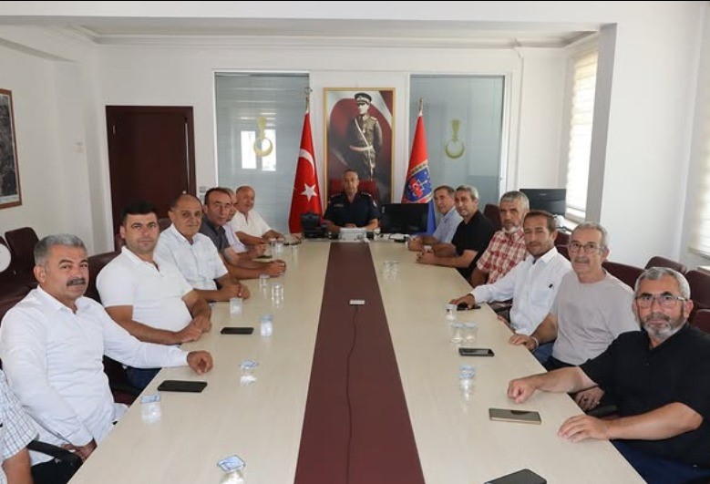 Bilecik&rsquo;te muhtarlardan İl Jandarma Komutanı&rsquo;na ziyaret
