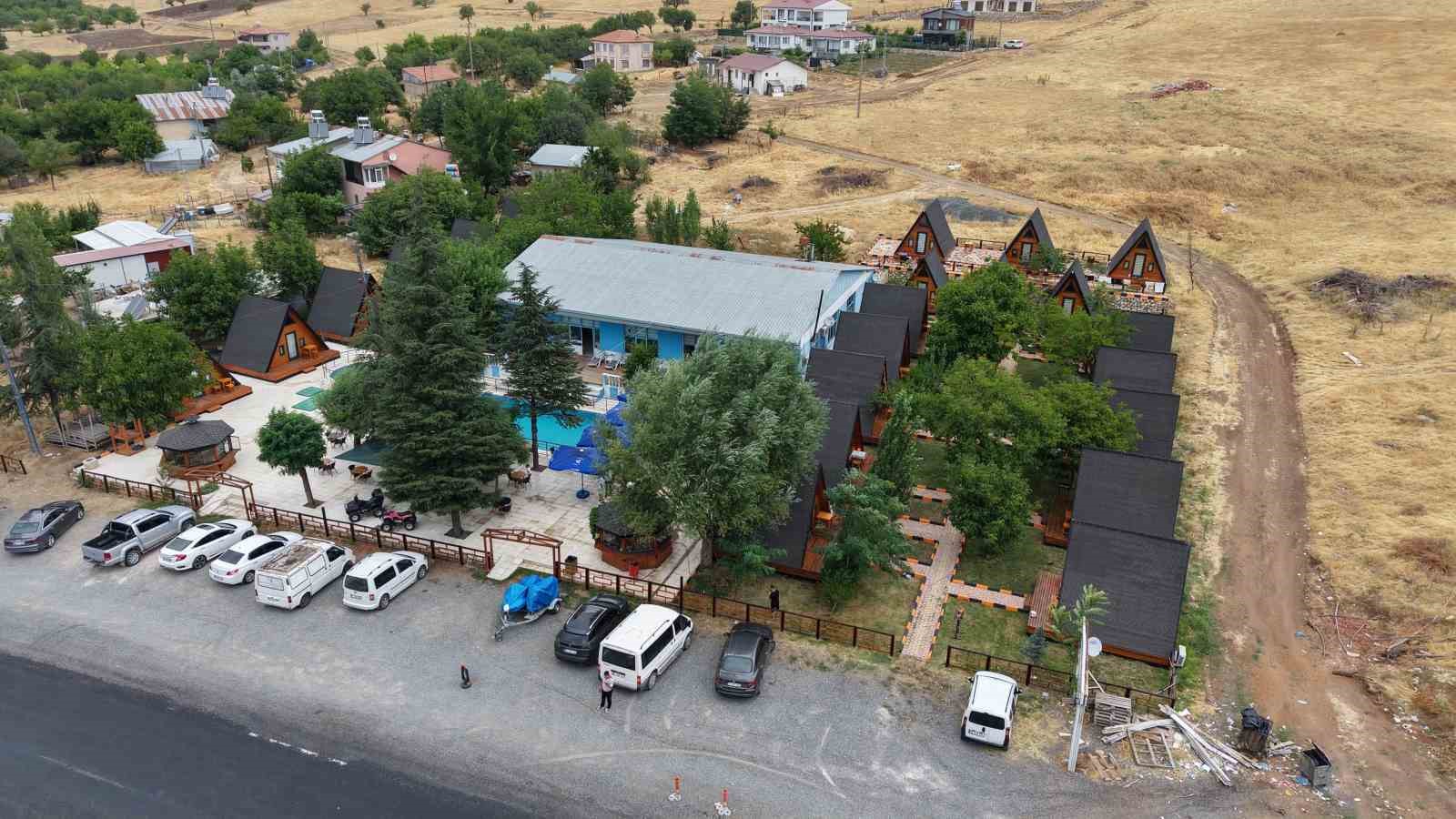 Elazığ’ın tek bungalov otelinin işleri dolandırıcılar yüzünden yüzde 50 düştü