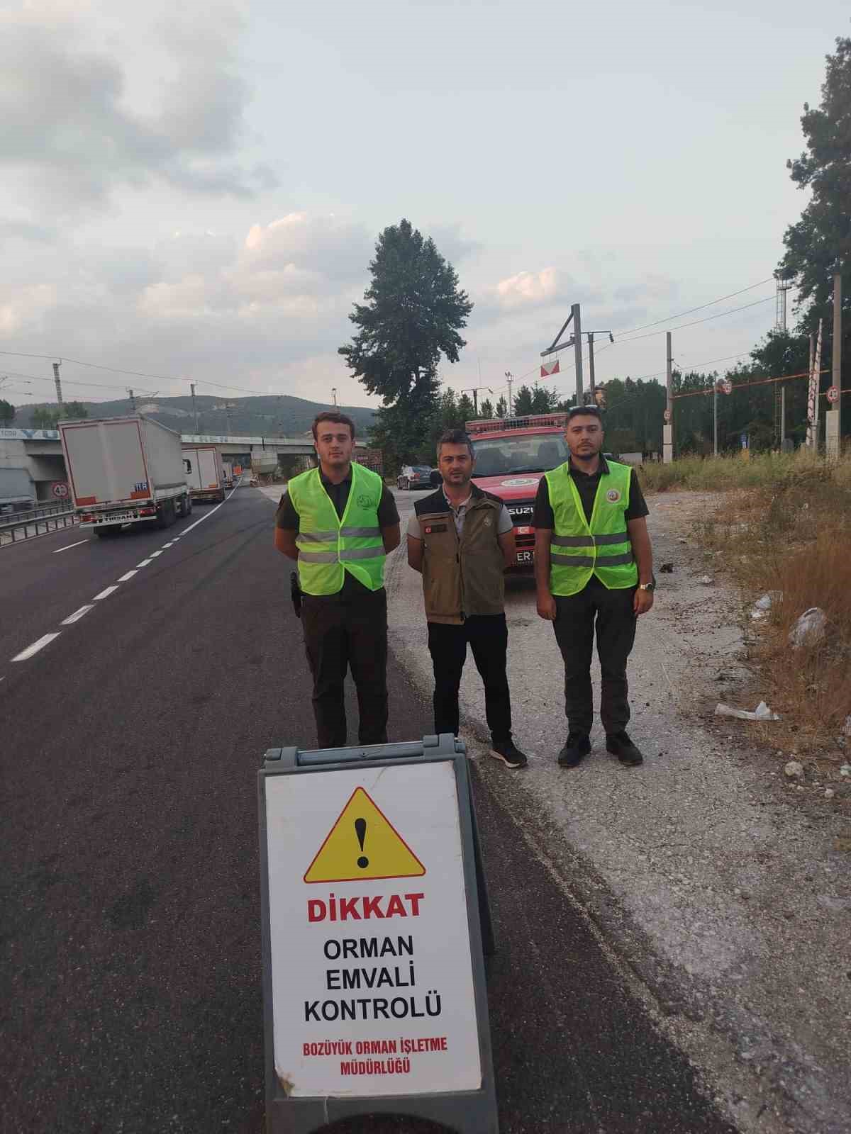 Bilecik&rsquo;te ka&ccedil;ak orman &uuml;r&uuml;nlerine ge&ccedil;it yok
