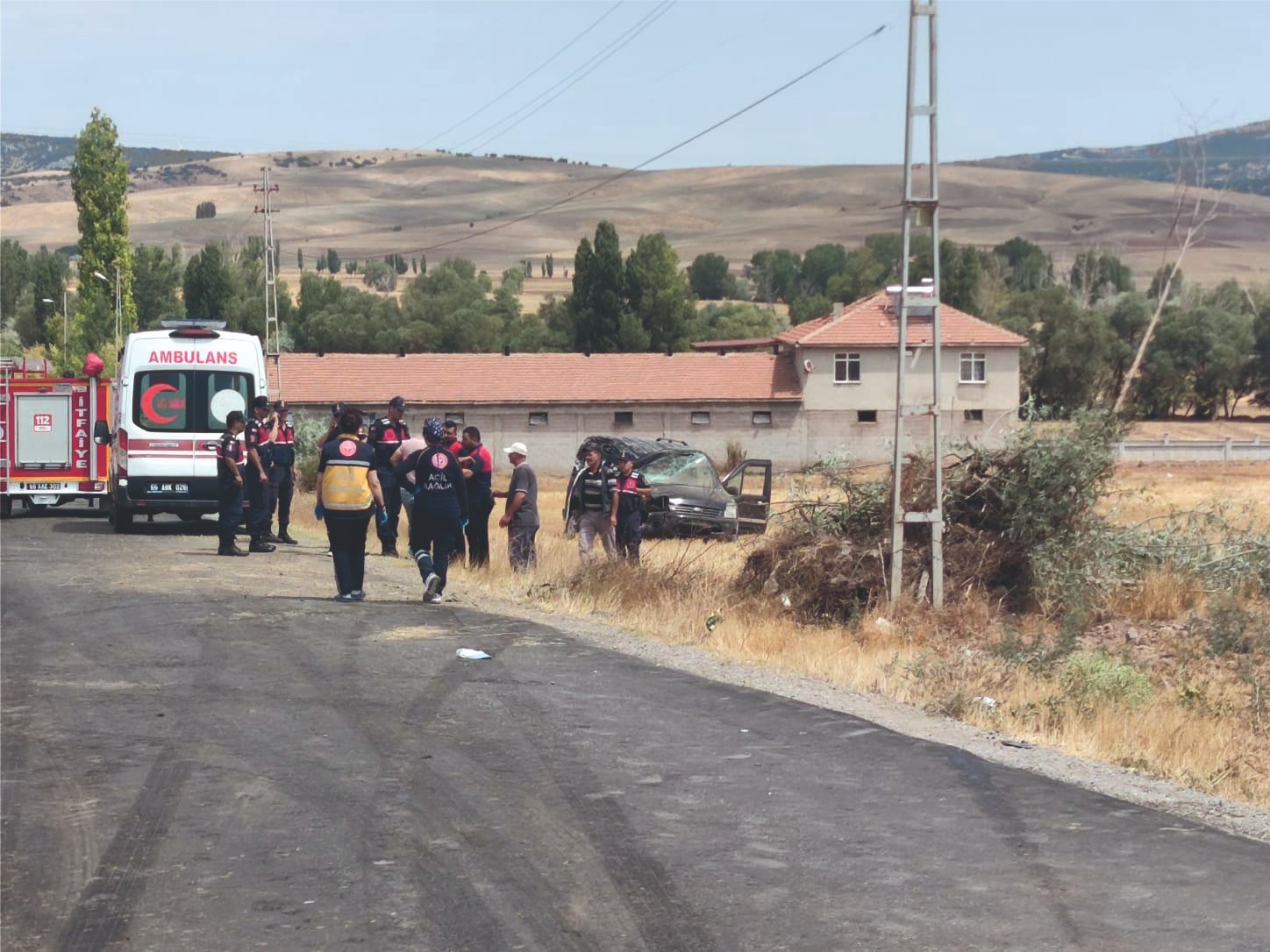 Sorgun’da trafik kazası: 1 ölü 1 yaralı
