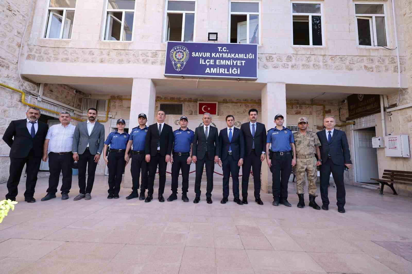 Mardin Valisi Tuncay Akkoyun’dan Savur çıkarması