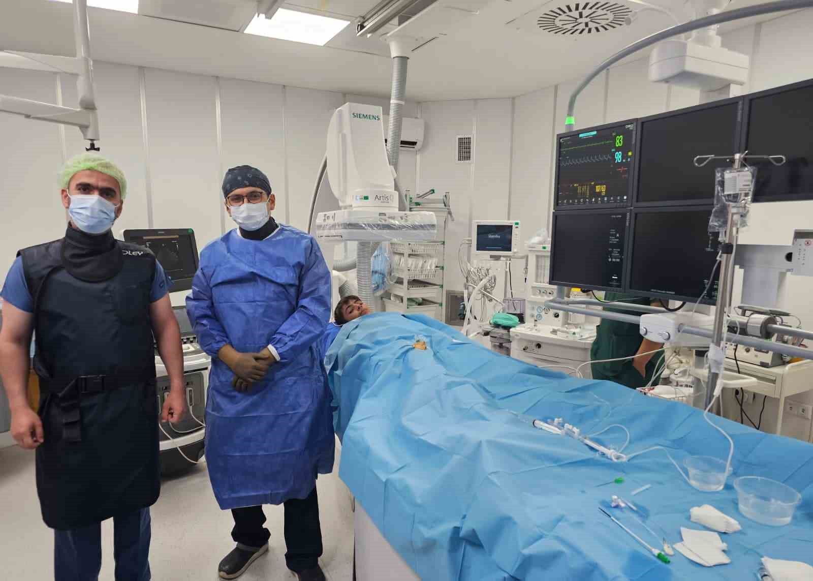 Niğde’de ilk defa anjiyo ile kalp deliği operasyonu yapıldı