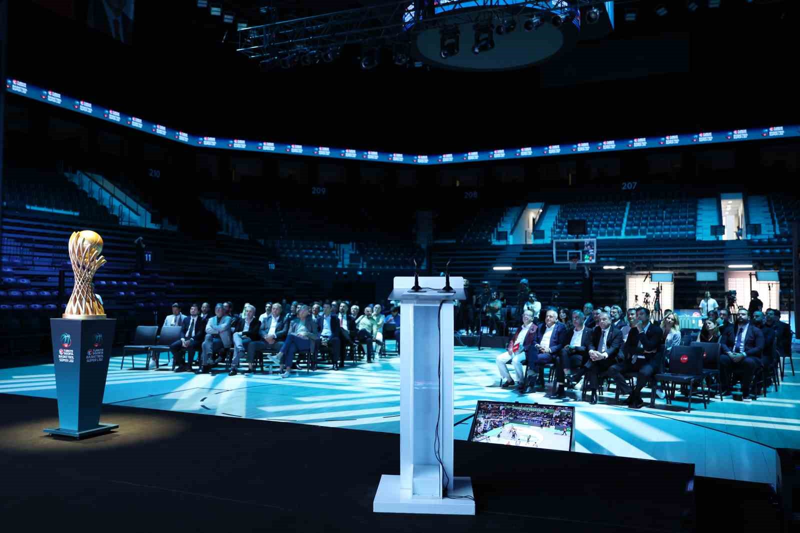 Basketbol Süper Ligi’nde yeni sezon fikstür çekimi gerçekleştirildi