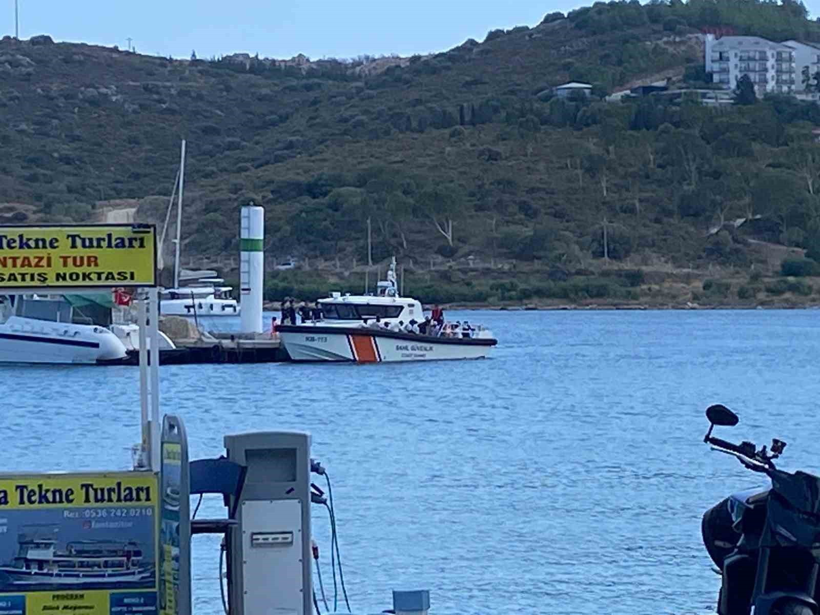 Datça’da 38 düzensiz göçmen ve 2 şüpheli yakalandı