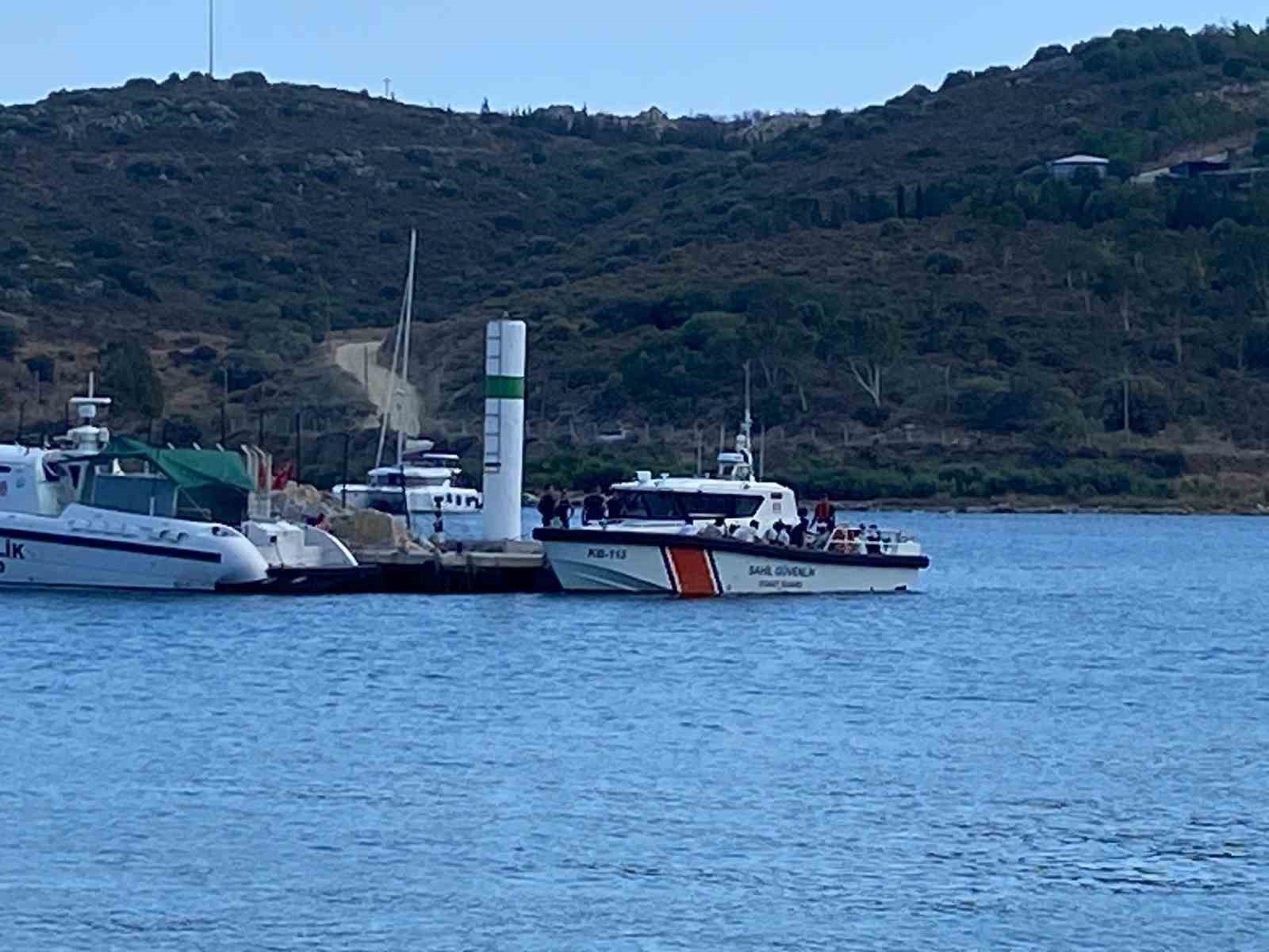 Datça’da 38 düzensiz göçmen ve 2 şüpheli yakalandı