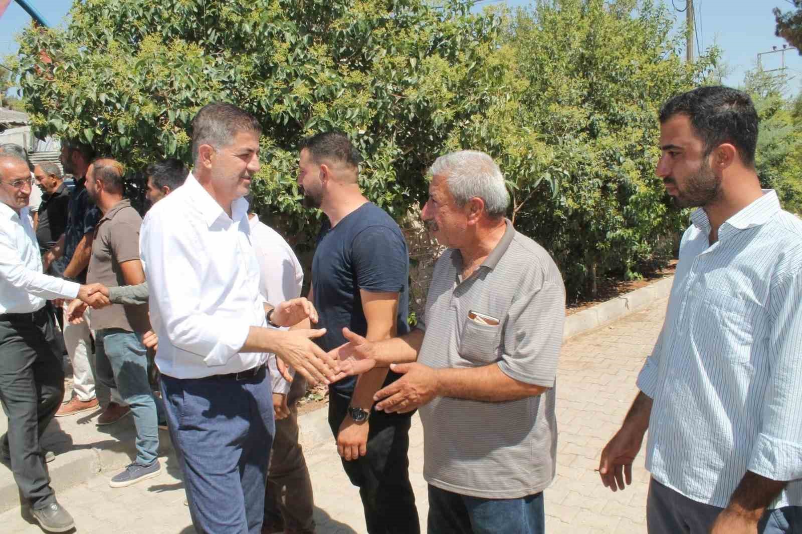 Milletvekili İshak Şan, köy halkının sorunlarını dinledi