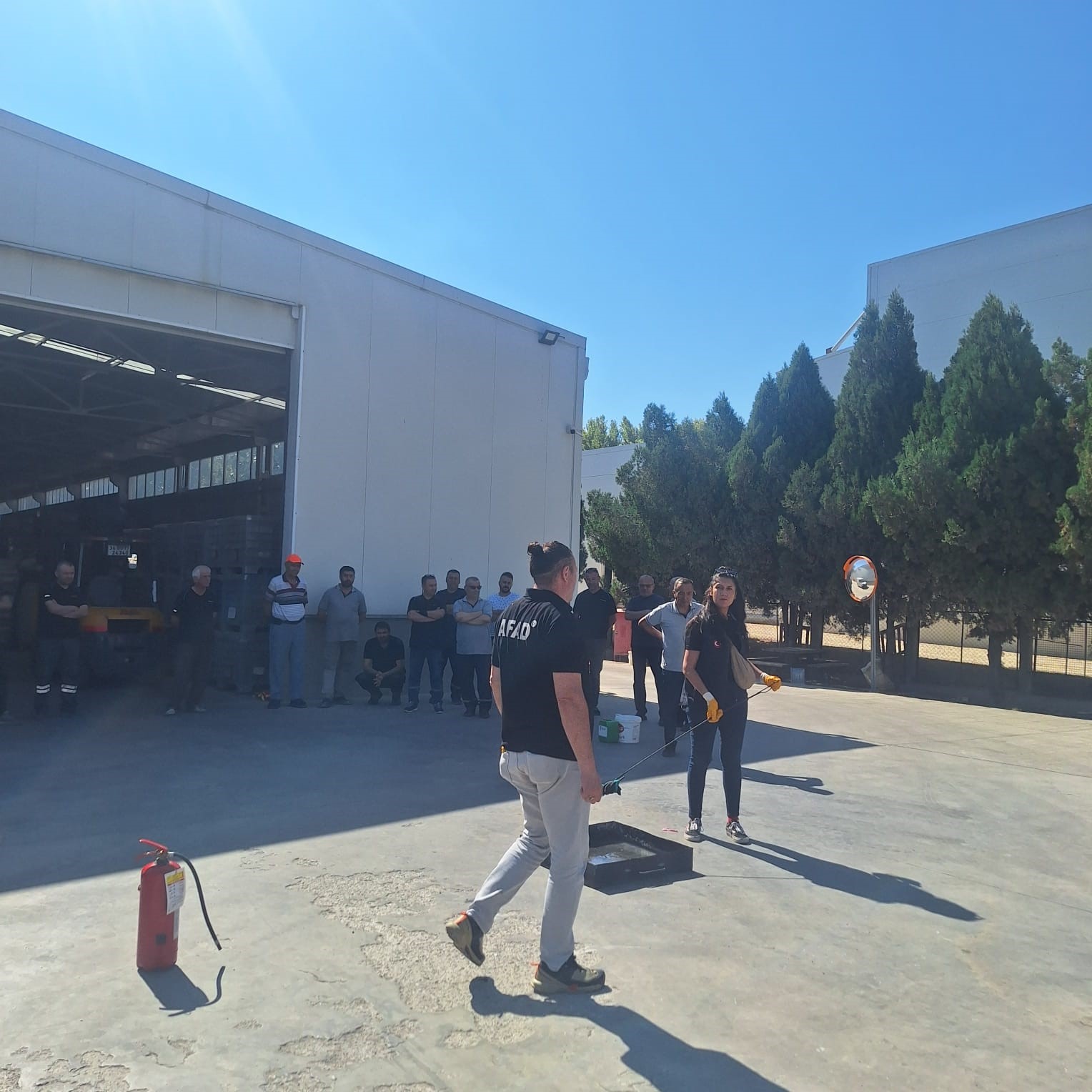 AFAD&rsquo;dan afet ve yangın farkındalık tatbikatı
