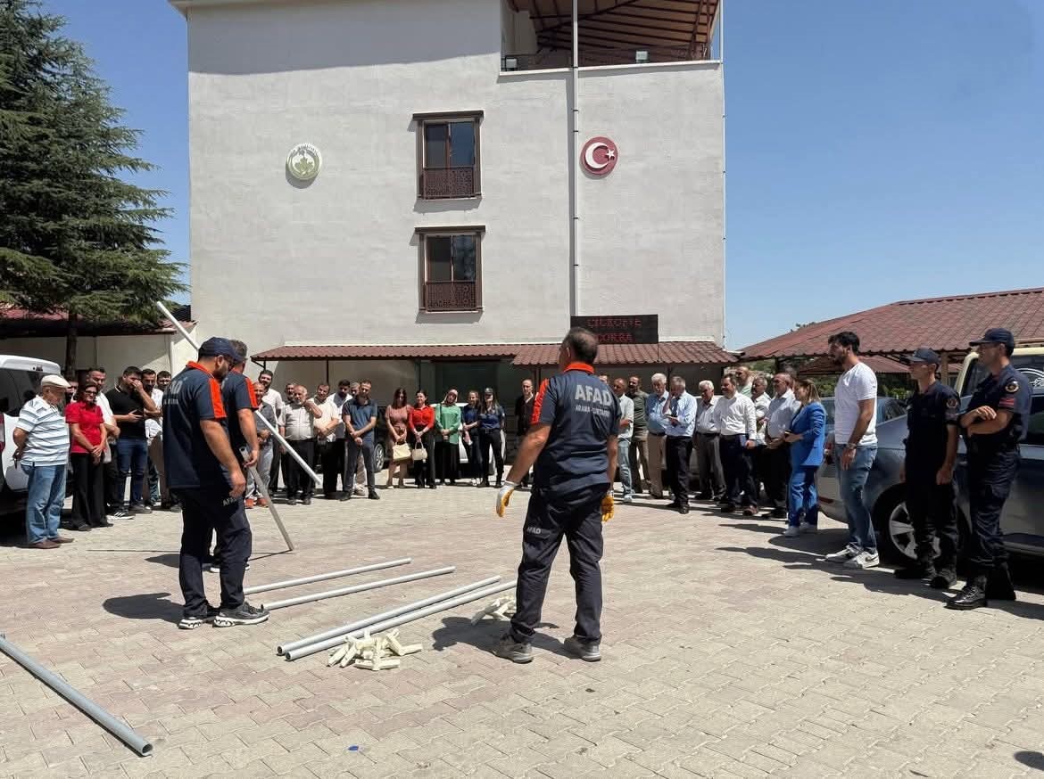 Elazığ’da afet farkındalık ve yangın eğitimi