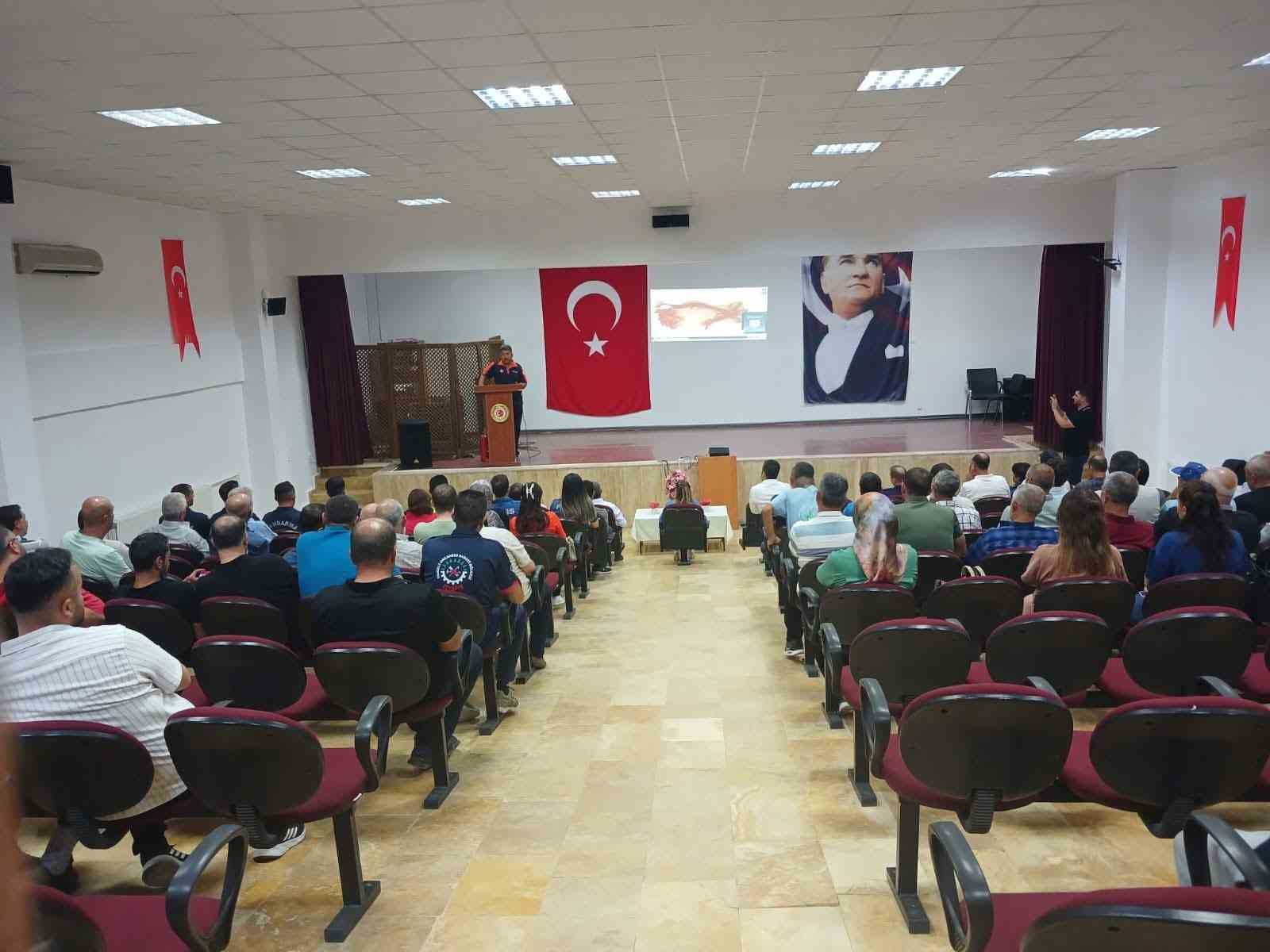 Elazığ&rsquo;da afet farkındalık ve yangın eğitimi
