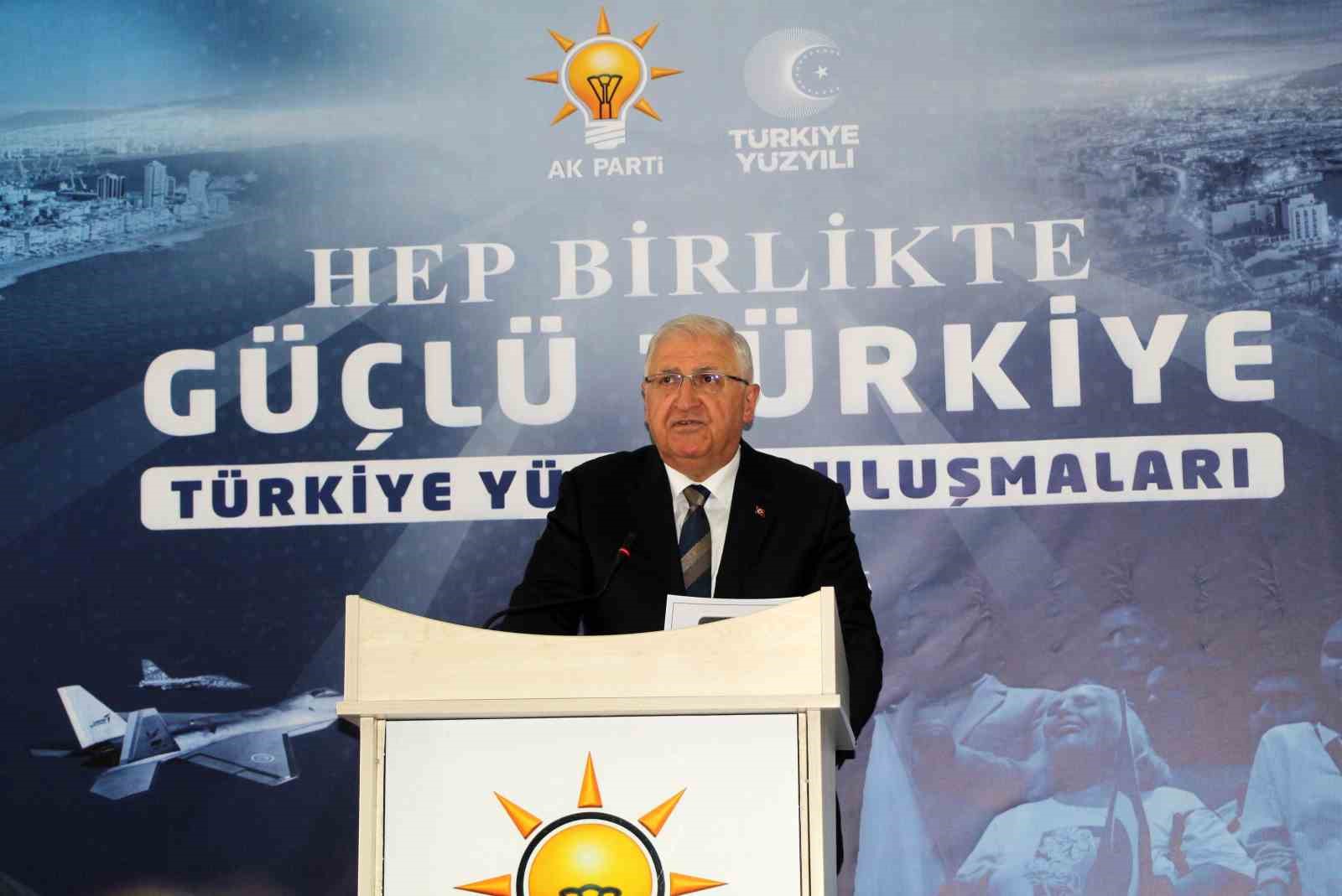 Bakan Güler, "Uzun yıllardır milletimizin başına bela olan teröre karşı yürüttüğümüz kapsamlı mücadele, bugün yeni bir safhaya ulaşmıştır"