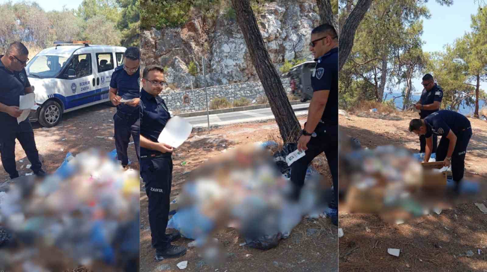 Zabıta ekiplerinden &ccedil;evreyi kirletenlere ceza
