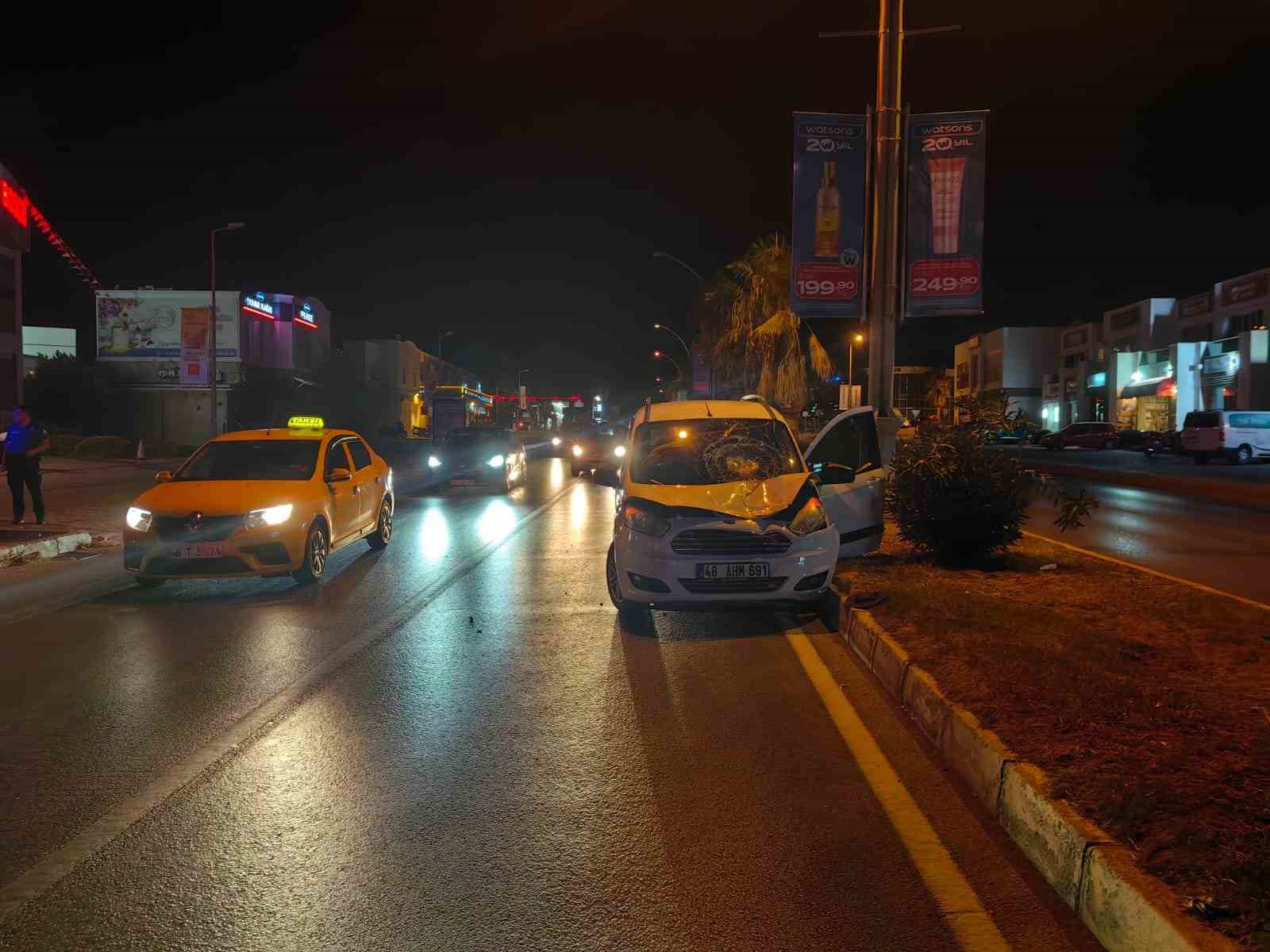 Bodrum’da otomobil yayaya çarptı: 1 ölü