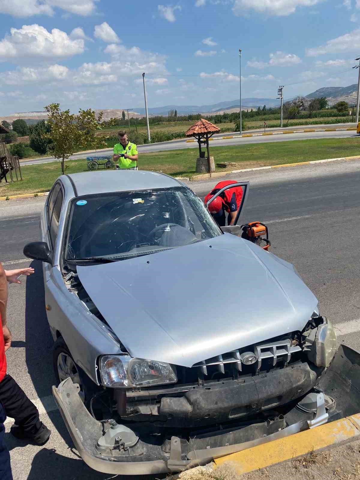 Balıkesir&rsquo;de trafik kazası: 6 yaralı
