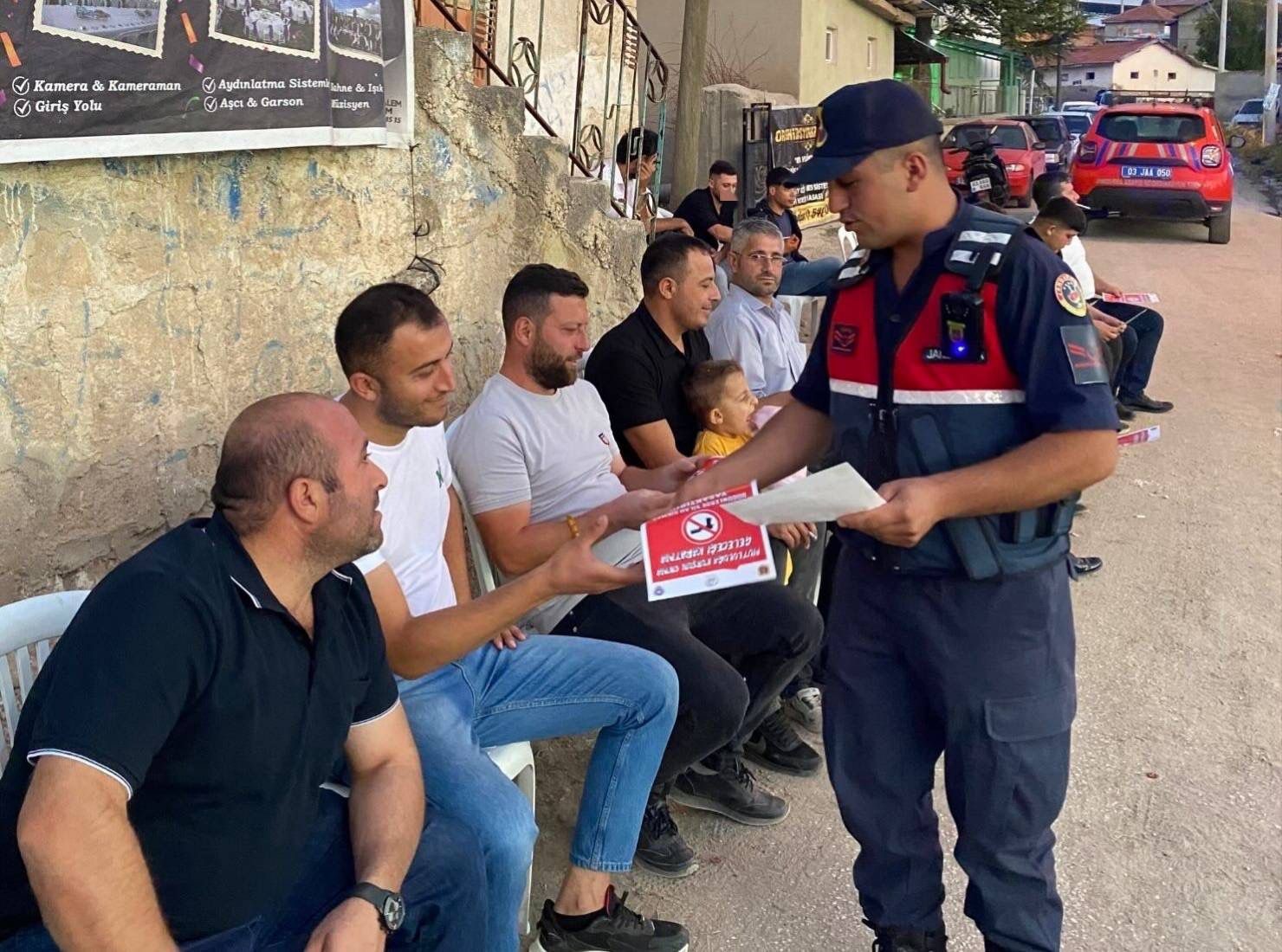 D&uuml;ğ&uuml;nlerde silah atılmasının engellenmesi i&ccedil;in bilgilendirme &ccedil;alışması yapıldı
