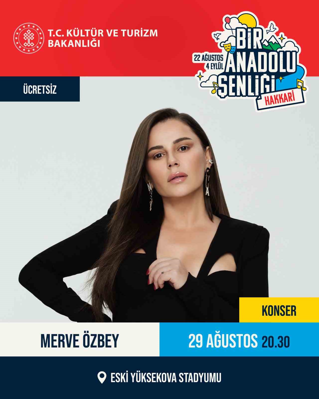 Hakkari&rsquo;de "Bir Anadolu Şenliği" başlıyor
