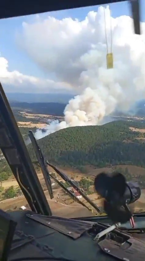 Bolu’da çıkan orman yangını kontrol altına alındı