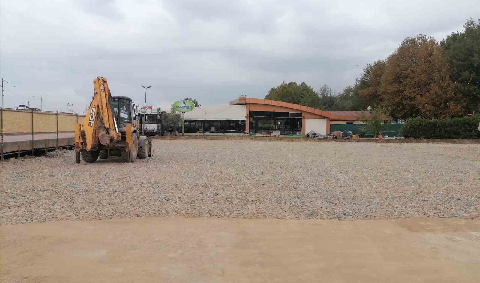 1 Mart Vapur İskelesi’ne 178 araçlık yeni otopark