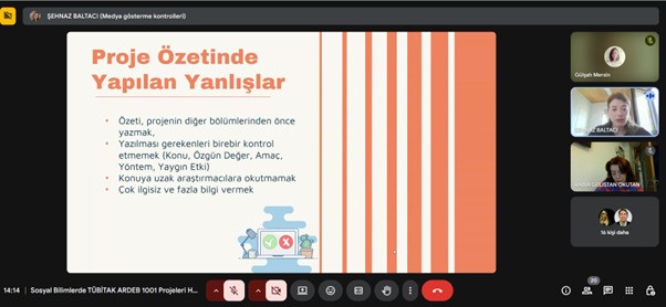 Uşak &Uuml;niversitesinde proje hazırlama eğitimi d&uuml;zenledi
