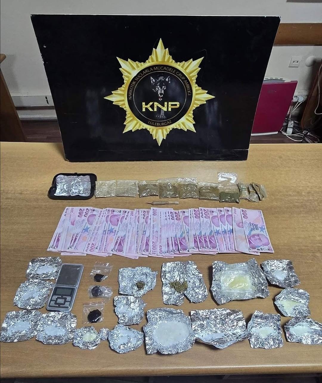 Kırklareli’nde uyuşturucu operasyonu: 5 gözaltı