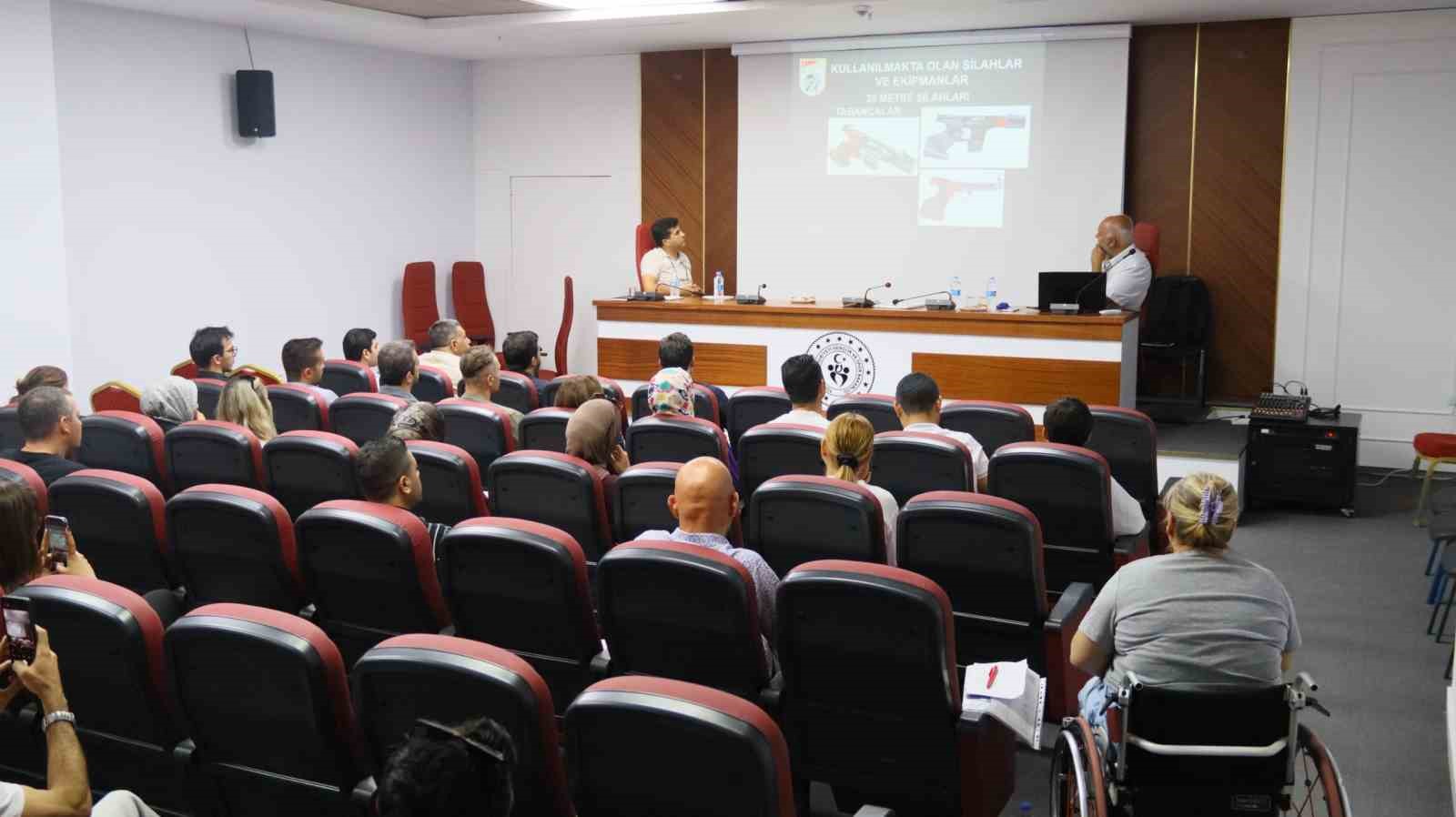 Elazığ’da Havalı ve Ateşli Silahlar Aday Hakem Kursu başladı