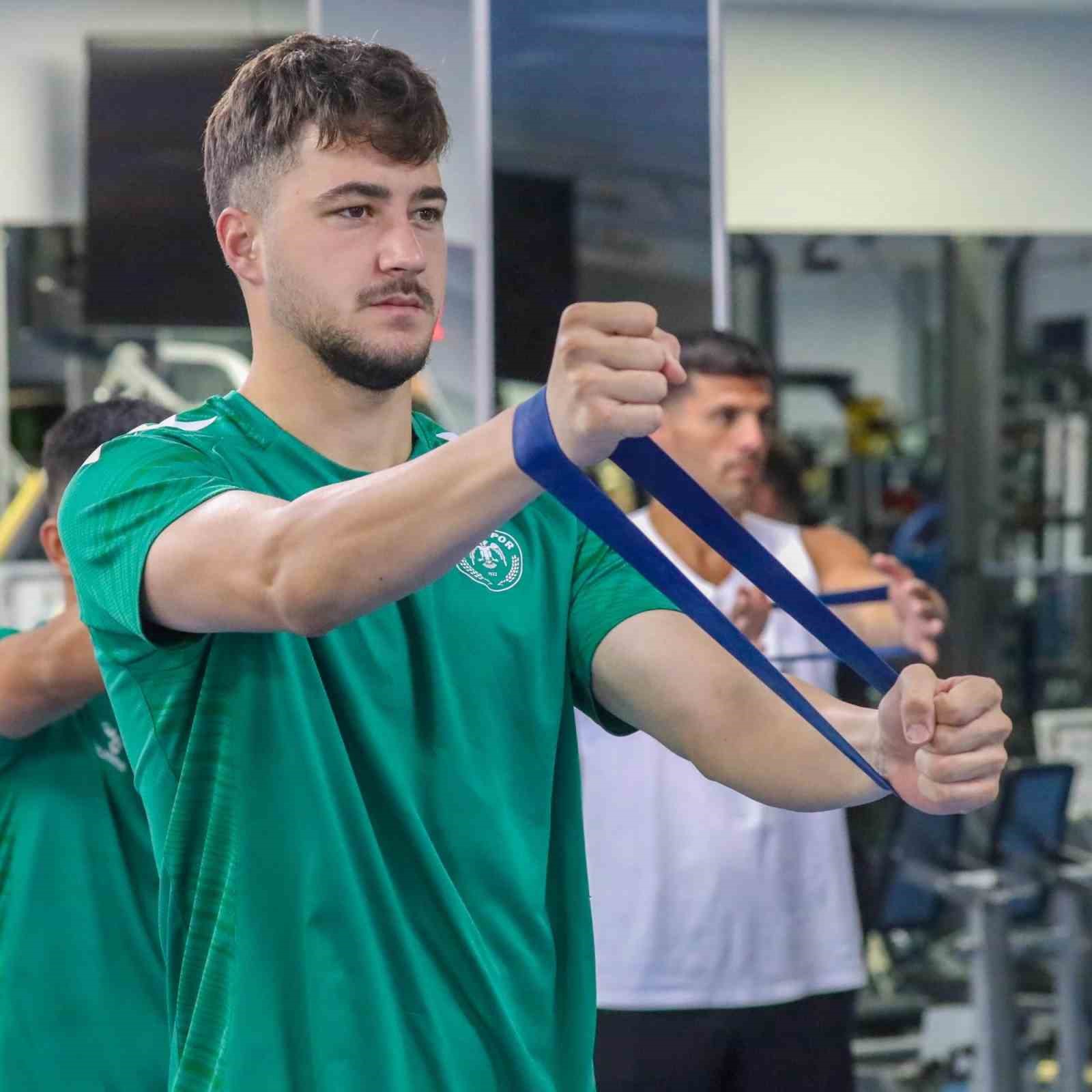 Konyaspor, Göztepe maçı hazırlıklarını sürdürüyor
