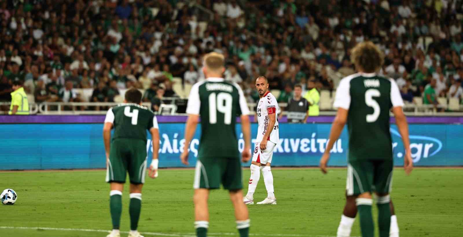 UEFA Avrupa Ligi: Panathinaikos: 0 - Samsunspor: 0 (İlk yarı)

