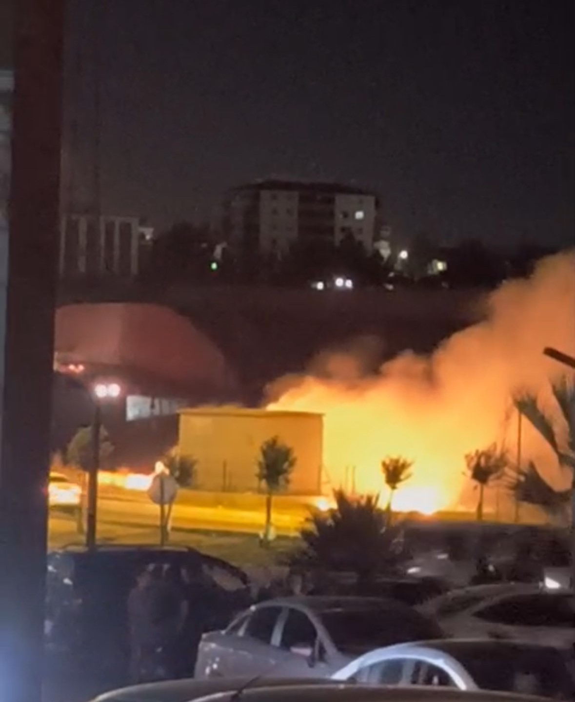 Adıyaman’da patlayan trafo korkuttu
