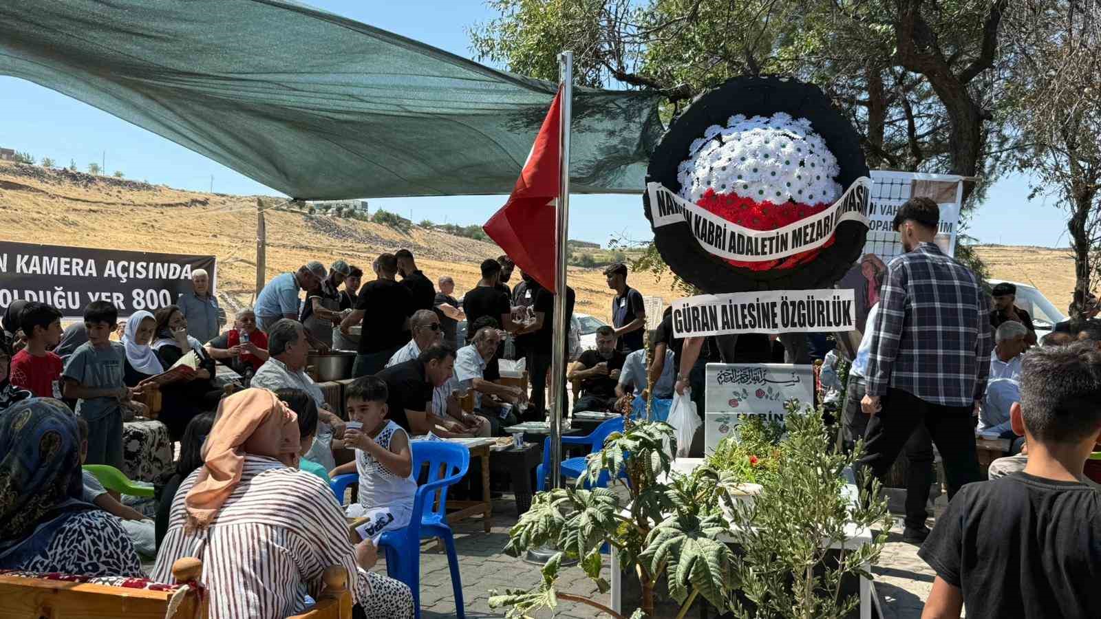 Narin’in mezarının başında Mevlid-i Şerif okutuldu