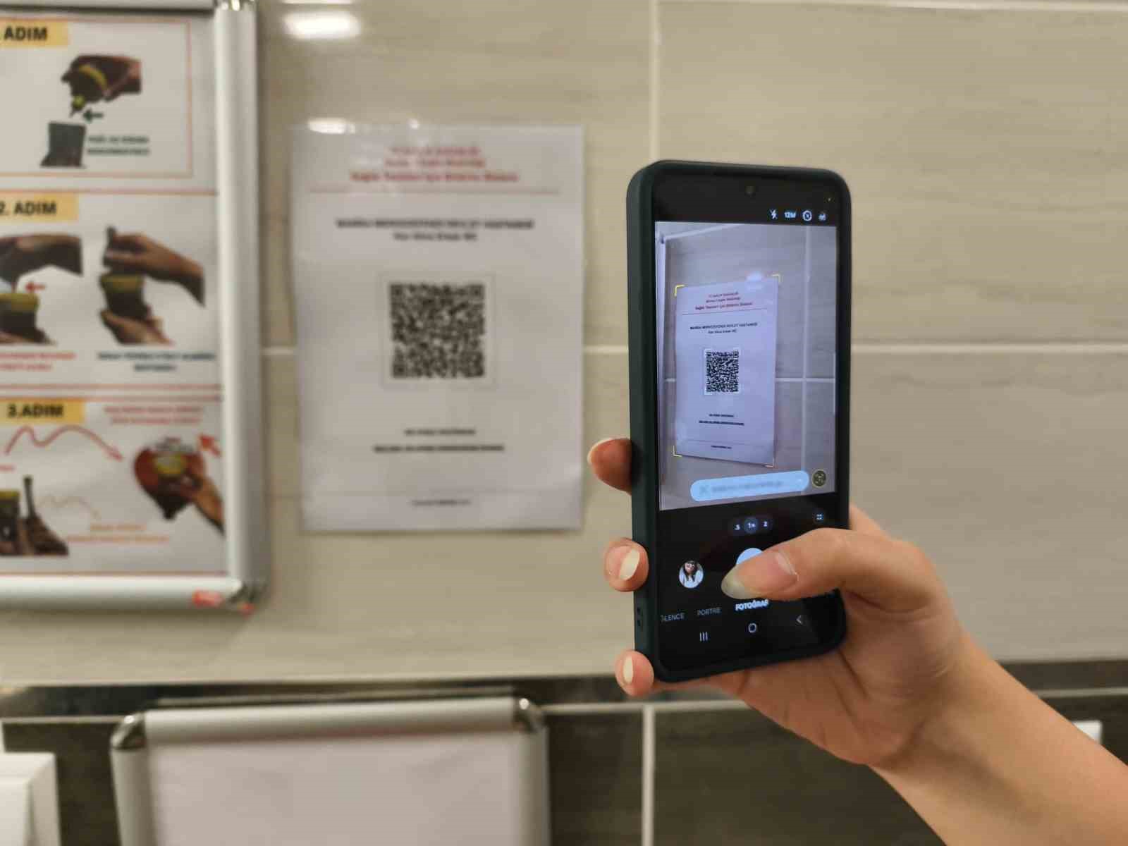 Manisa&rsquo;da hastanelerde kare kod d&ouml;nemi
