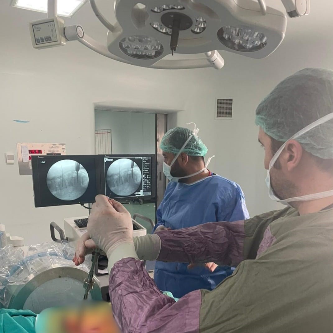 Karabük’te ilk kez perkütan stabilizasyon ameliyatı yapıldı