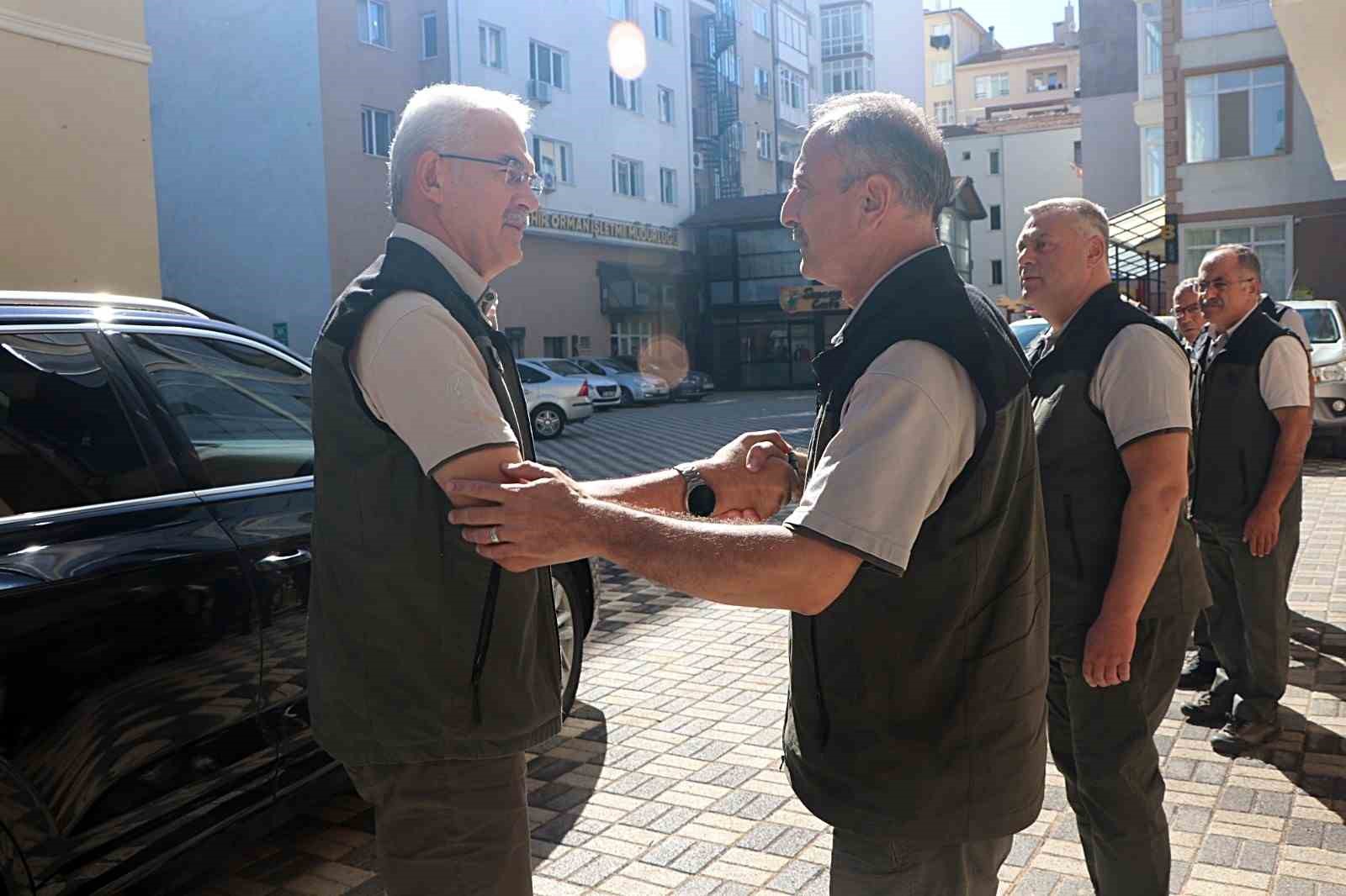 Orman Genel Müdürü Karacabey Eskişehir’e geldi