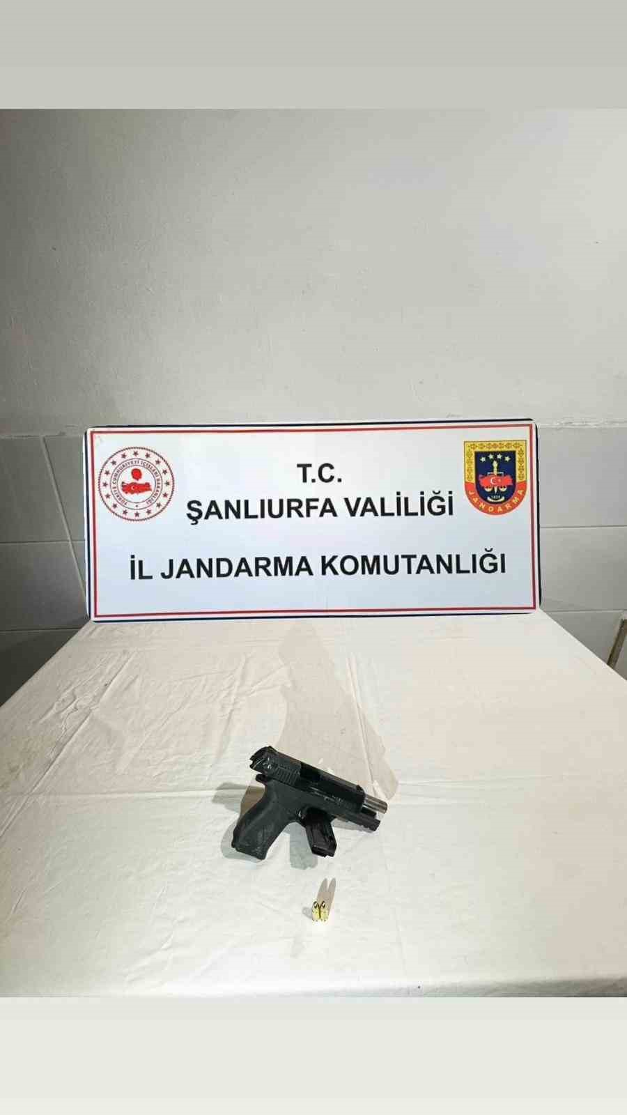 Şanlıurfa’da ruhsatsız silah operasyonu: 7 şüpheli gözaltında