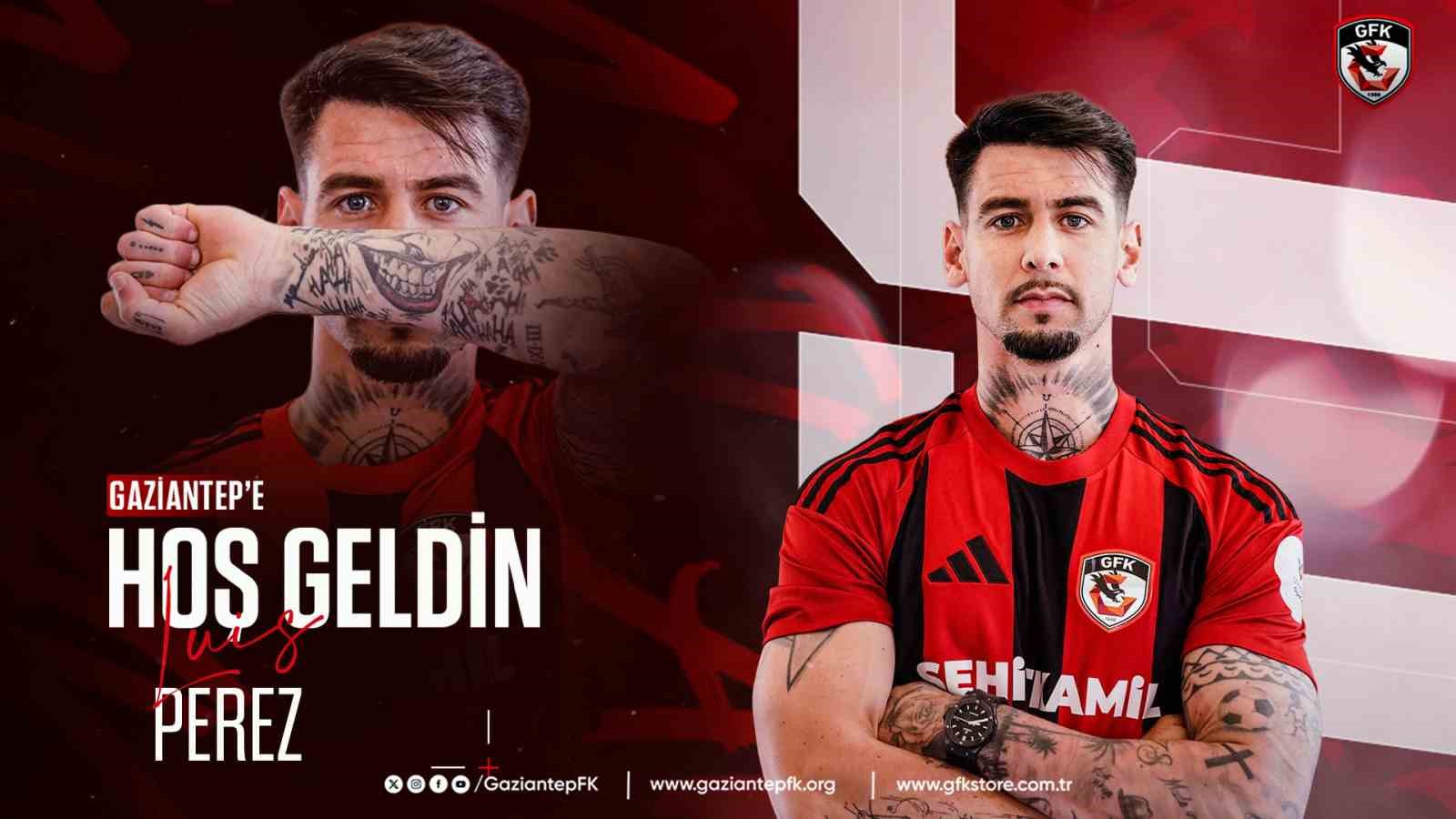 Luis Perez, Gaziantep FK’da