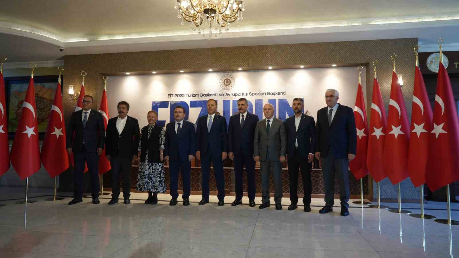 Bakan Yerlikaya Erzurum&rsquo;da
