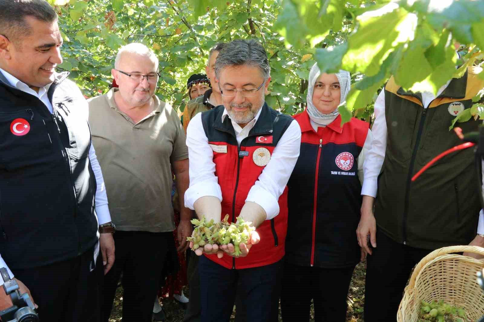 Bakan Yumaklı: "Fındık stratejik bir ürün, dünyada birinciyiz"