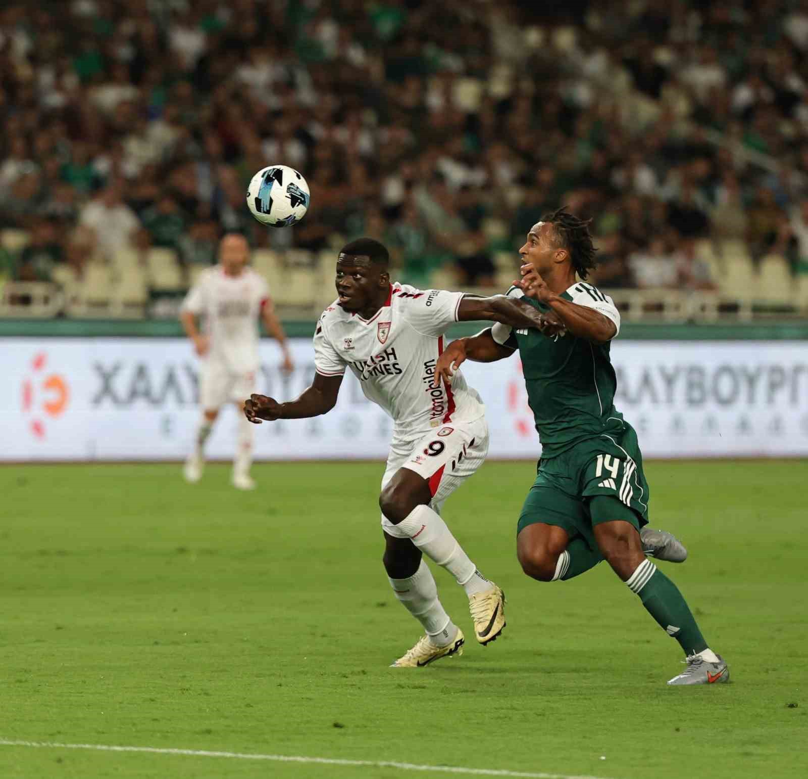 UEFA Avrupa Ligi: Panathinaikos: 0 - Samsunspor: 0 (Maç devam ediyor)